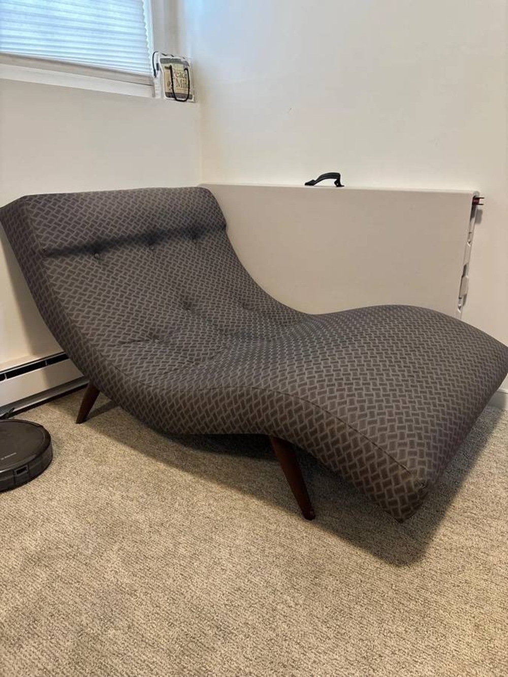 1960's Adrian Pearsall Wave Chaise Lounge Model 108-C | Mid-Century Modern